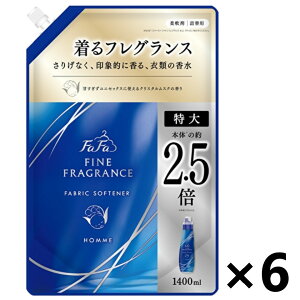 【送料無料】ファーファ ファインフレグランス オム つめかえ用 1400mlx6袋 NSファーファジャパン株式会社