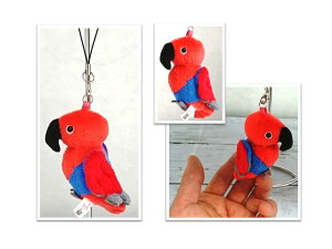 かわいい鳥(ストラップ) オオハナインコ
