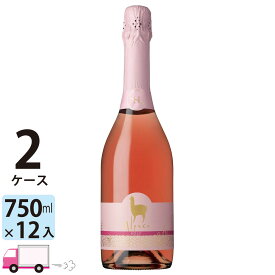 【送料無料※一部地域除く】サンタ・ヘレナ・アルパカ・スパークリングワイン・ロゼ 辛口 750ml 12本 2ケース