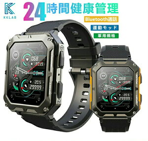 �X�}�[�g�E�H�b�` �����Y Bluetooth�ʘb�@�\�t�� �R�p�K�i 1.83�C���`���� �ϏՌ� ���h�~�X�N���[�� ���y�Đ� �����d�� ���N�Ǘ� IP68�h�� �����A�V�X�^���g �d�� �V�C�\�� Android�Ή� iPhone��