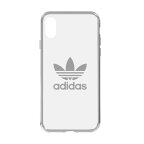 【在庫処分】iPhone X / iPhone XS Clear Case シルバー ロゴ CJ1317