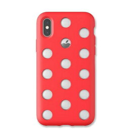 【在庫処分】AND MESH iPhone XS/X Layer Case Bright Red AMLYX000-BRD【送料無料】4571384958738