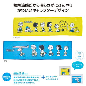 2色 2個セット スヌーピー　クールタオル