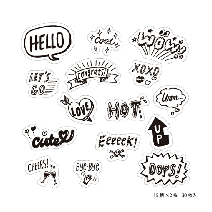 見事な Flake Seal Deco フレークシール デコ フレーズ Bk 贈り物 プレゼント ギフト スクラップブッキング ペーパー ミニアルバム 材料 M便 2 25 Champacheval Fr