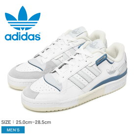 【店内全品★P2倍！】アディダス オリジナルス フォーラム イグシビット ロー ADIDAS ORIGINALS スニーカー メンズ ホワイト 白 ブルー 青 FORUM EXHIBIT LOW GW6348 靴 シューズ ブランド ローカット 定番 人気 通学 通勤 シンプル くすみカラー