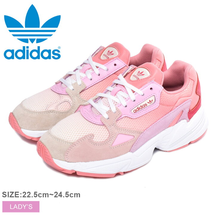 楽天市場 さらに0円引きcp 対象 Adidas Originals アディダス オリジナルス スニーカー ピンク ファルコン W Falcon W Ef1964 レディース シューズ ローカット スポーツ ブランド おしゃれ レザー 定番 靴 ワイドフィット ライフスタイル Z Craft