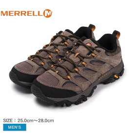 【26日0時～★TIME SALE】メレル MOAB3 MERRELL ハイキングシューズ メンズ ブラウン ブラック 黒 035893 シューズ スニーカー ブランド ハイキングシューズ アウトドアシューズ キャンプ レジャー スポーツ 靴