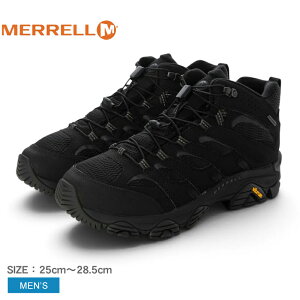 ������ ���A�u 3 �V���Z�e�B�b�N �A�C�X �~�b�h �E�H�[�^�[�v���[�t ���C�h MERRELL �g���b�L���O�V���[�Y �����Y �u���b�N �� MOAB 3 SYN ICE MID WP WIDE WIDTH J00005433W �n�C�J�b�g�X�j�[�J�[ �~�h���J