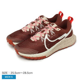 ナイキ NIKE リアクト ペガサス トレイル 4 REACT PEGASUS TRAIL4 メンズ オールシーズン ランニングシューズ 本革 合成繊維 ブラウン 25.5cm-28.5cm DJ6158 シューズ ローカット ブランド カジュアル スポーツ スポーティー 靴 人気 おしゃれ 軽量