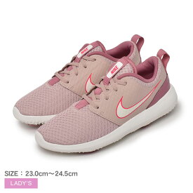 ナイキ NIKE ローシ G ROSHE G レディース オールシーズン 靴 シューズ ゴルフシューズ ピンク ホワイト 白 CD6066 23cm-24.5cm スパイクレス 通気性 ゴルフ おしゃれ ロゴ ローカット レースアップ スポーティ かわいい ブランド 快適