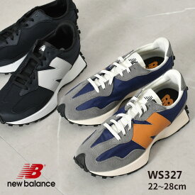 【店内全品★P2倍！】ニューバランス WS327MA1 WS327WR1 NEW BALANCE スニーカー メンズ レディース ブラック 黒 グレー WS327MA1 シューズ ブランド カジュアル ローカット 靴 定番 人気 通勤 通学 おしゃれ シンプル マルチカラー 厚底|slz|