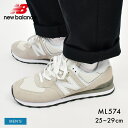 ニューバランス 574 メンズ スニーカー ML574EVW new balance EVW グレー ホワイト ワイズD ウイズD スエード 天然皮革 レザー 靴 シューズ シンプル ブランド 人気 定番 通勤 通学 歩きやすい クッション カジュアル