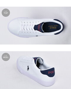 楽天市場 全品対象 50円引きクーポン ポロ ラルフローレン Polo Ralph Lauren スニーカー レディース ホワイト 白 ネイビー Theron Rf Rf Rf Rf シューズ ローカット ブランド カジュアル シンプル ワンポイント アウトドア レジャー 靴