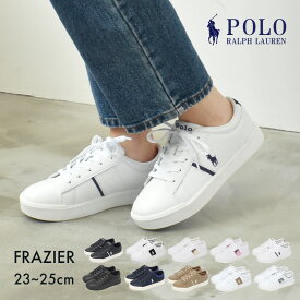 ポロ ラルフローレン FRAZIER POLO RALPH LAUREN スニーカー レディース キッズ ジュニア 子供 ホワイト 白 ネイビー 紺 RL01267410 RL01267110 RL02445101 RL02445655 RL01267100 ラルフ 靴 シューズ ローカット ワンポイント ロゴ 刺繍|slz|