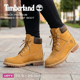 ティンバーランド TIMBERLAND 6インチ プレミアムウォータープルーフブーツ 10361 レディース ワークブーツ 防水 天然皮革 ヌバックレザー イエロー 黄 ブラウン 茶 カジュアル アウトドア ストリート アメカジ 靴 疲れにくい|slz|