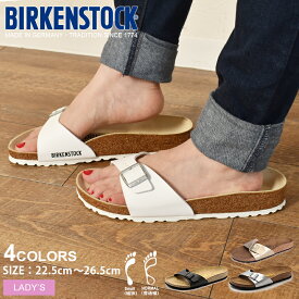 【店内全品★P5倍！】ビルケンシュトック マドリッド BIRKENSTOCK サンダル レディース ホワイト 白 ブラック 黒 40793 40733 40413 1016106 コンフォートサンダル ワンストラップ サンダル カジュアル おしゃれ 履きやすい レギュラー 普通幅 ナロー 細幅