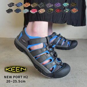 keen L[ j[|[g H2 KEEN T_ fB[X LbY WjA q 20cm`25.5cm ubN  lCr[  NEW PORT H2 Vv Ȃ tbgT_ 30 40 50 60