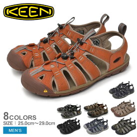 【店内全品★P5倍！】キーン KEEN クリアウォーター CNX サンダル メンズ ブラック 黒 ブラウン カーキ ブルー グレー CLEAR WATER CNX 1008660 1014456 1022962 1022961 1026309 1026310 1026311 スポサン スポーツサンダル アウトドア レジャー キャンプ 旅行