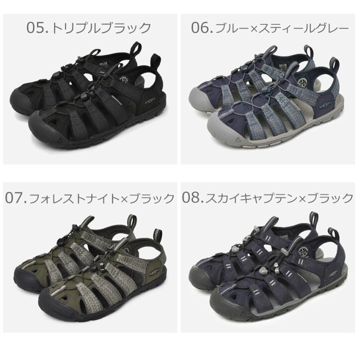楽天市場】keen キーン クリアウォーター サンダル メンズ CLEAR WATER 
