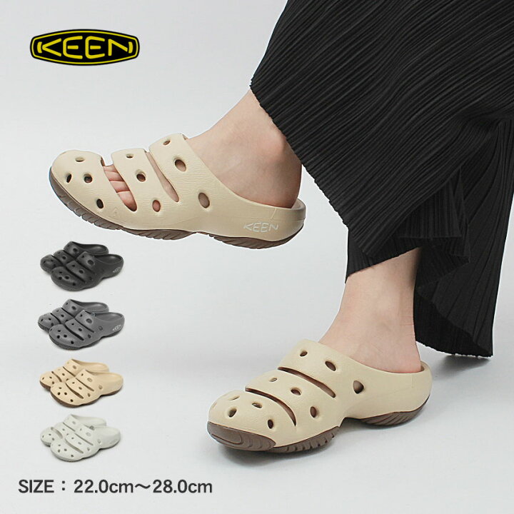 楽天市場】KEEN キーン ヨギ サンダル レディース メンズ ブラック 黒 