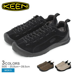 キーン ジャスパー ウォータープルーフ KEEN スニーカー メンズ ブラック 黒 ベージュ カーキ JASPER WP 1029644 1029645 1029646 シューズ 靴 ブランド シンプル アウトドア ロングセラー 防水機能 クラ