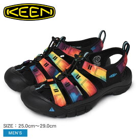 【店内全品★P2倍！】キーン ニューポート レトロ KEEN サンダル メンズ ブラック 黒 NEWPORT RETRO 1018804 スポーツサンダル スポサン ブランド スポーティー ストリート アウトドア ストラップ おしゃれ 軽量 レジャー アウトドア ファッション 人気