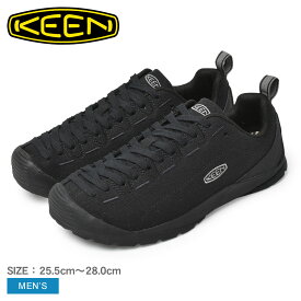 【店内全品★P5倍！】キーン ジャスパー キャンバス KEEN アウトドアスニーカー メンズ ブラック 黒 1028559 シューズ 靴 スニーカー ローカット 軽量 通気性 速乾性 耐摩耗性 グリップ力 抗菌 防臭 キャンバス ブランド シンプル タウンユース アウトドア