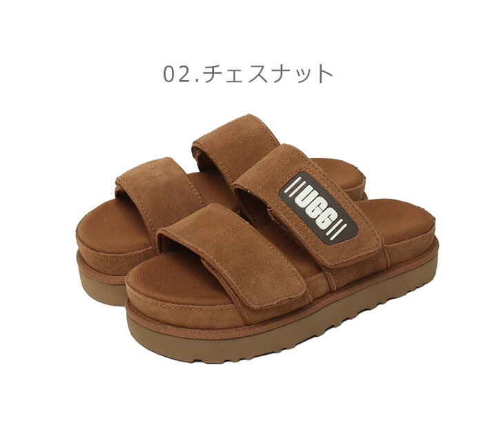 楽天市場】アグ GREER UGG サンダル レディース ブラック 黒 ブラウン 