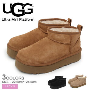 UGG AO NVbN Eg~j vbgtH[ u[c ubN  uE x[W  Classic Ultra Mini Platform 1157791K C [gu[c [g h lC S uh