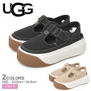 アグ EZ DUZZIT T STRAP UGG スニーカー レディース ブラック 黒 ベージュ 1167500 靴 シューズ 厚底 厚底スニーカー ストラップ おしゃれ ブランド シンプル カジュアル スポーティ クッション