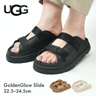 アグ ゴールデングロウ スライド UGG GoldenGlow Slide サンダル レディース 女性用 ブラック 黒 ブラウ…