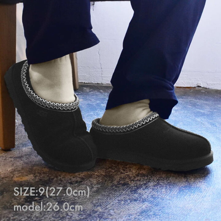 楽天市場】アグ タスマン 2 UGG サボサンダル メンズ ブラック 黒 
