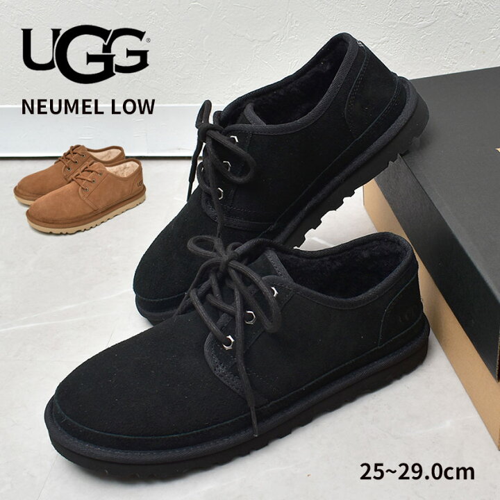 楽天市場】アグ ニューメル ロー UGG ショートブーツ メンズ ムートン 