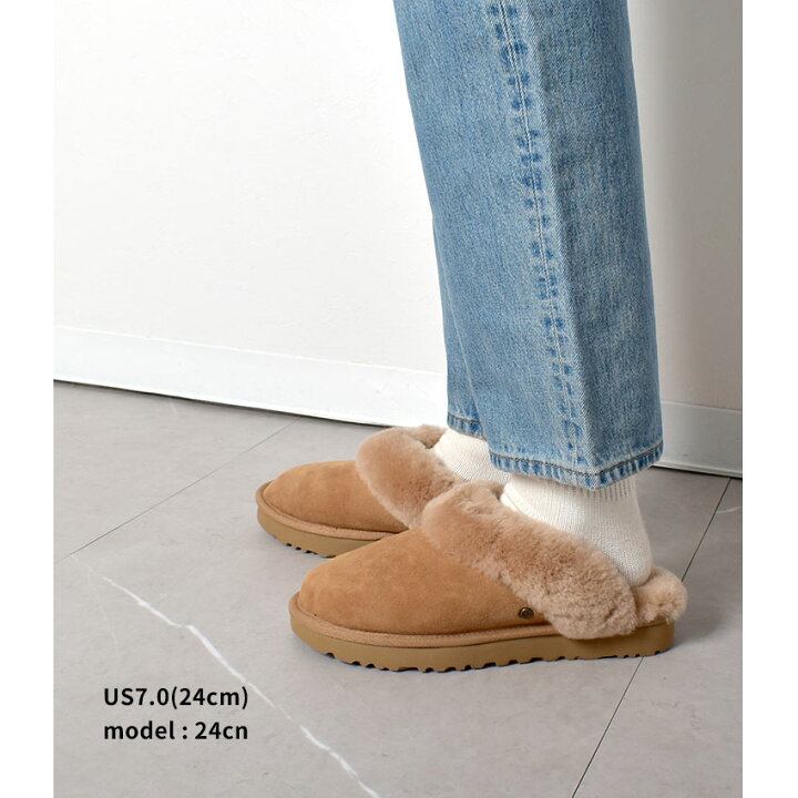 楽天市場】UGG ムートンシューズ スリッパ レディース アグ ファー  