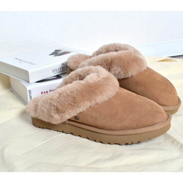 楽天市場】UGG ムートンシューズ スリッパ レディース アグ ファー 