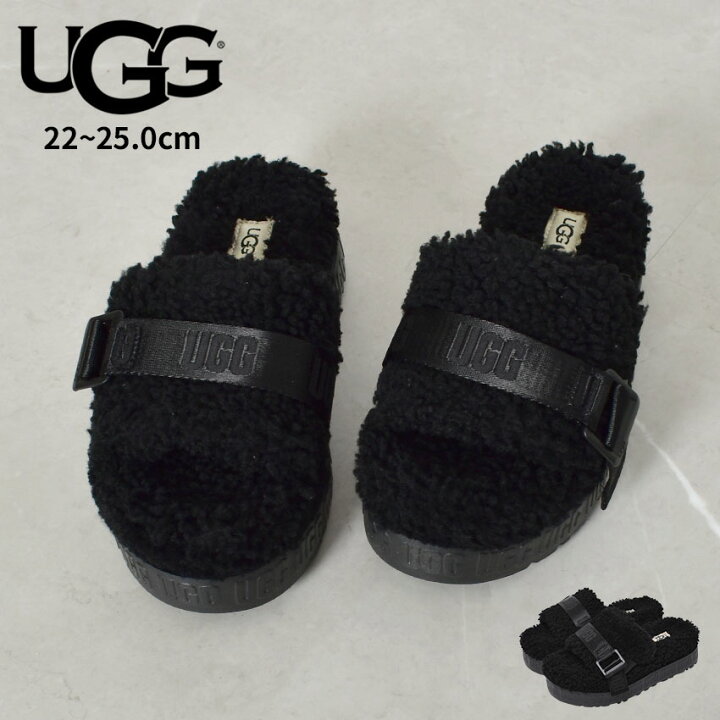 楽天市場】アグ フラッフィータ UGG ファーサンダル レディース ボア 