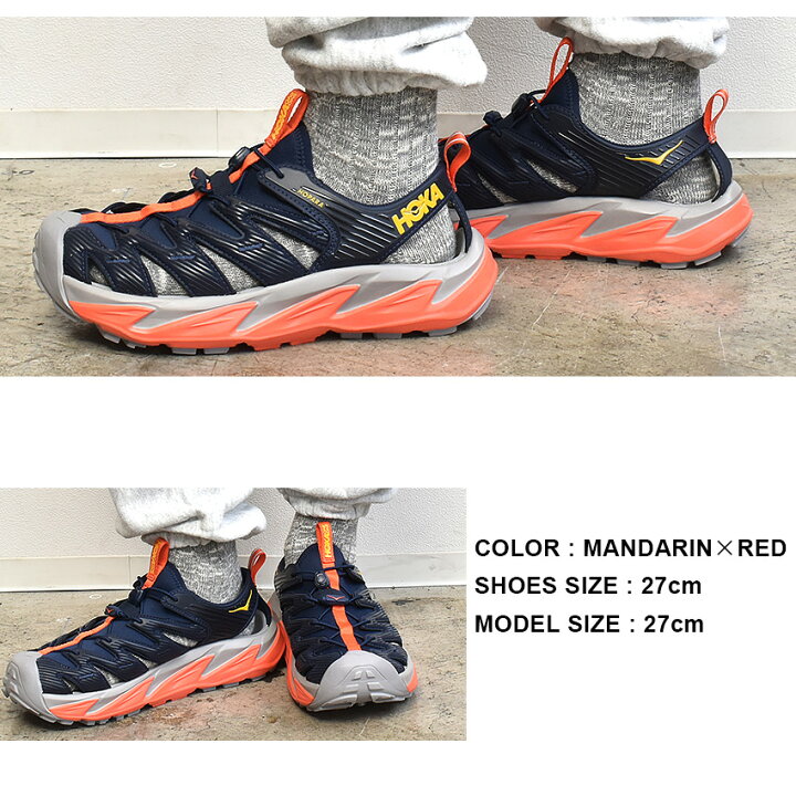 楽天市場】ホカ M ホパラ HOKA サンダル メンズ 黒 ブラック 赤 レッド 