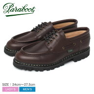 パラブーツ シメイ PARABOOT レザーシューズ メンズ レディース ブラウン CHIMEY JANNU 200816 靴 Uチッ…