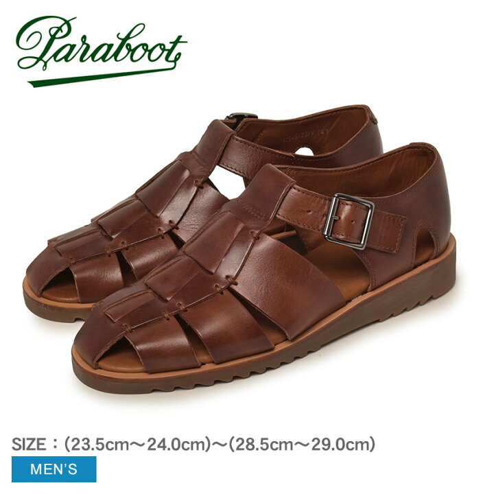 楽天市場】パラブーツ パシフィック PARABOOT グルカサンダル メンズ 