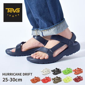 【店内全品★P2倍！】テバ ハリケーンドリフト TEVA サンダル スポーツサンダル スポサン メンズ 黒 ブラック 白 ホワイト HURRICANE DRIFT 1100270 テヴァ ストラップサンダル EVA 軽量 キャンプ アウトドア 海 川 軽量 スポサン ネイビー レッド オレンジ イエロー