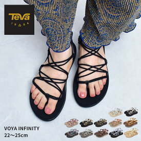 【店内全品★P2倍！】テバ ボヤ インフィニティ TEVA サンダル レディース ホ ブラック 黒 VOYA INFINITY 1019622 スポサン アウトドア ストラップサンダル 紐 コード ビーチサンダル キャンプ カジュアル 海 川 軽量 ビーサン フェス おしゃれ|slz|