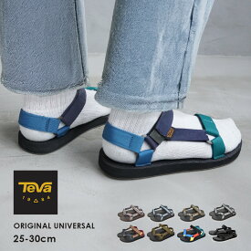 テバ オリジナル ユニバーサル TEVA サンダル メンズ ブラック 黒 ネイビー 紺 ORIGINAL UNIVERSAL 1004006 1004010 テヴァ 靴 シューズ 面ファスナー ストラップサンダル スポーツサンダル スポサン ぺたんこ つっかけ スポーツ おしゃれ
