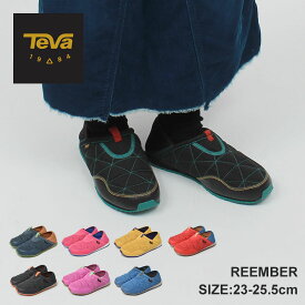 TEVA テバ リエンバー スリッポン キッズ ジュニア 子供 ブラック 黒 REEMBER 1135290Y テヴァ アウトドアスリッパ スリッパ 靴 シューズ カジュアル アウトドア ブランド キャンプ おしゃれ 撥水 軽量 抗菌 レッド 赤 グレー ブルー 青