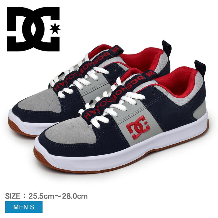 楽天市場 Dcシューズ Lynx Zero S Jahmir Dcshoecousa スニーカー メンズ ネイビー 紺 グレー Ds シューズ 靴 ローカット ストリート カジュアル シンプル スポーティ ロゴ ブランド レザー おしゃれ Dc Shoes レッド 赤 Z Craft