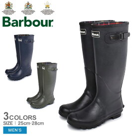 【店内全品★P5倍！】バブアー BARBOUR レインブーツ バブアー メンズ ベーダ BARBOUR MENS BADE MRF0010 メンズ 黒 緑 ブラック オリーブ ネイビー 靴 シューズ レインシューズ 雨 長靴 雨靴 防水 撥水 軽量 軽い ロングブーツ イギリス王室御用達|slz|