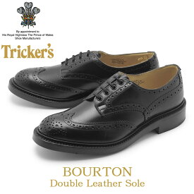 TRICKER’S トリッカーズ カジュアルシューズ ブラックバートン BOURTON5633／67 メンズ