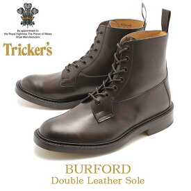 【店内全品★P5倍！】トリッカーズ カントリー バーフォード TRICKERS シューズ メンズ ブラウン 茶 COUNTRY BURFORD 5635 カントリー レザーブーツ ヴィンテージ ビンテージ 革靴 ワークブーツ カジュアル ハンドメイド