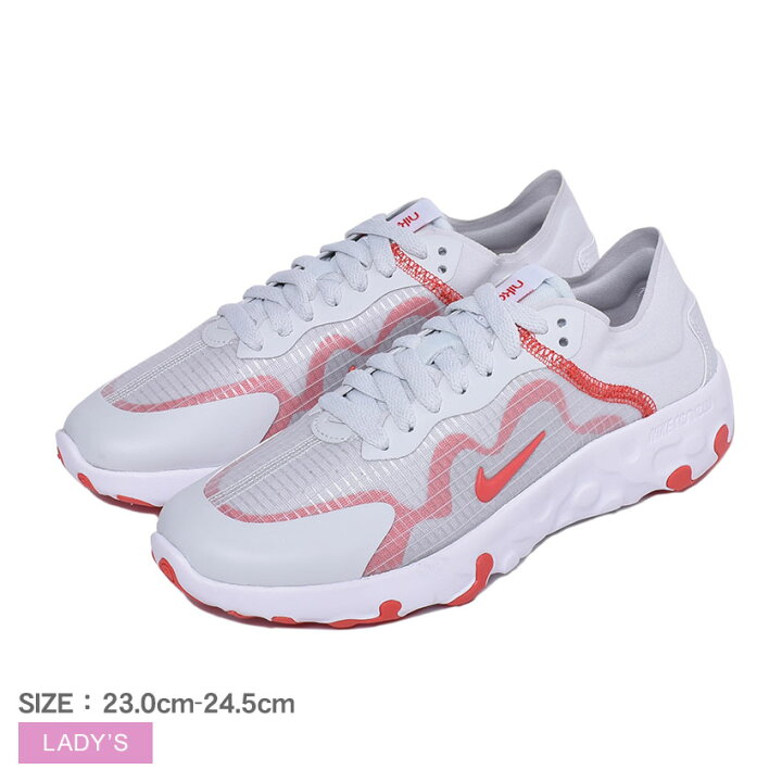 楽天市場 0円引きcp 対象 Nike ナイキ スニーカー リニュー ルーセント Renew Lucent Bq4152 レディース 靴 シューズ カジュアル ローカット レースアップ スポーティ スタイリッシュ スポーツ アウトドア レジャー ブランド 運動 通学 赤 おしゃれ Z Craft