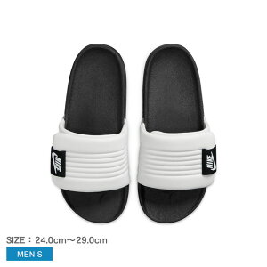 �i�C�L �I�t�R�[�g �A�W���X�g NIKE �T���_�� �����Y �z���C�g �� �u���b�N �� NIKE OFF COURT ADJUST DQ9624 �X���C�h�T���_�� �X�|�[�c�T���_�� �V�����[�T���_�� ���� �A�E�g�h�A ���W���[ ��� �l