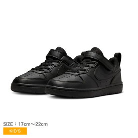 ナイキ コートボロー LOW RECRAFT BPV NIKE スニーカー キッズ ジュニア 子供 ブラック 黒 NIKE COURT BOROUGH LOW RECRAFT DV5457 靴 シューズ 通学 ローカット シンプル カジュアル スポーティ 定番 ロゴ スポーツ レトロ バッシュ ダンス 国内正規品